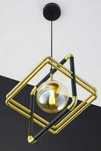 FIORI Pendelleuchte Gold 1xG9/14W small 11