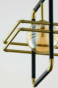 FIORI Pendelleuchte Gold 1xG9/14W small 13