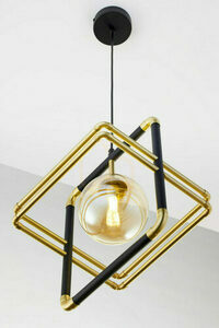 FIORI Pendelleuchte Gold 1xG9/14W small 4