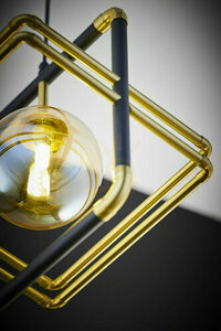 FIORI Pendelleuchte Gold 1xG9/14W small 5
