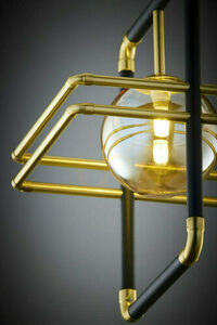 FIORI Pendelleuchte Gold 1xG9/14W small 9