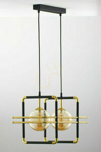FIORI Pendelleuchte Gold 2xG9/14W small 8