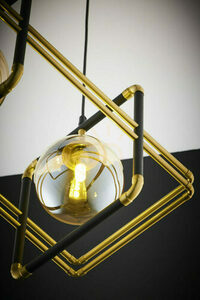 FIORI Pendelleuchte Gold 2xG9/14W small 9