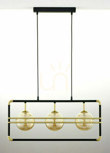 FIORI Pendelleuchte Gold 3xG9/14W small 4