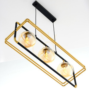 FIORI Pendelleuchte Gold 3xG9/14W small 8