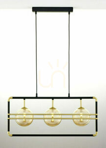 FIORI Pendelleuchte Gold 3xG9/14W small 0