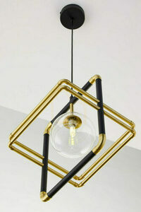 FIORI Pendelleuchte Gold 1xG9/14W small 1