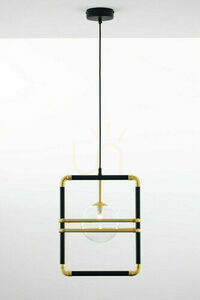 FIORI Pendelleuchte Gold 1xG9/14W small 13