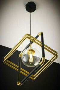 FIORI Pendelleuchte Gold 1xG9/14W small 8