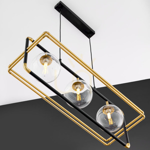 FIORI Pendelleuchte Gold 3xG9/14W small 5