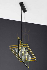 FIORI Pendelleuchte Gold 3xG9/14W small 7