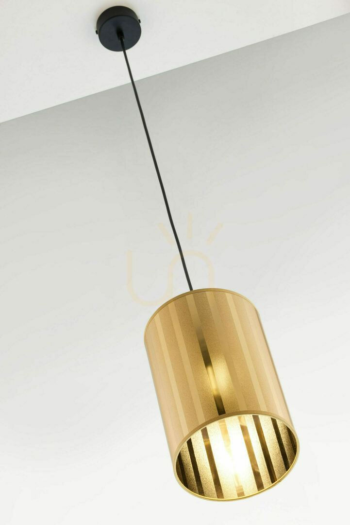 Zeige CORTINA Pendelleuchte Gold 1xE27/15W CORTINA Pendelleuchte Gold 1xE27/15W