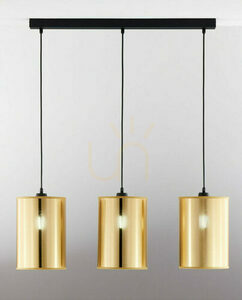 CORTINA Pendelleuchte Gold 6xE27/15W 1 CORTINA Pendelleuchte Gold 6xE27/15W small 1
