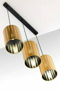 CORTINA Pendelleuchte Gold 6xE27/15W 3 CORTINA Pendelleuchte Gold 6xE27/15W small 3