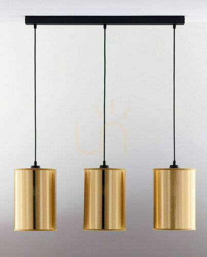 Prüfen CORTINA Pendelleuchte Gold 6xE27/15W