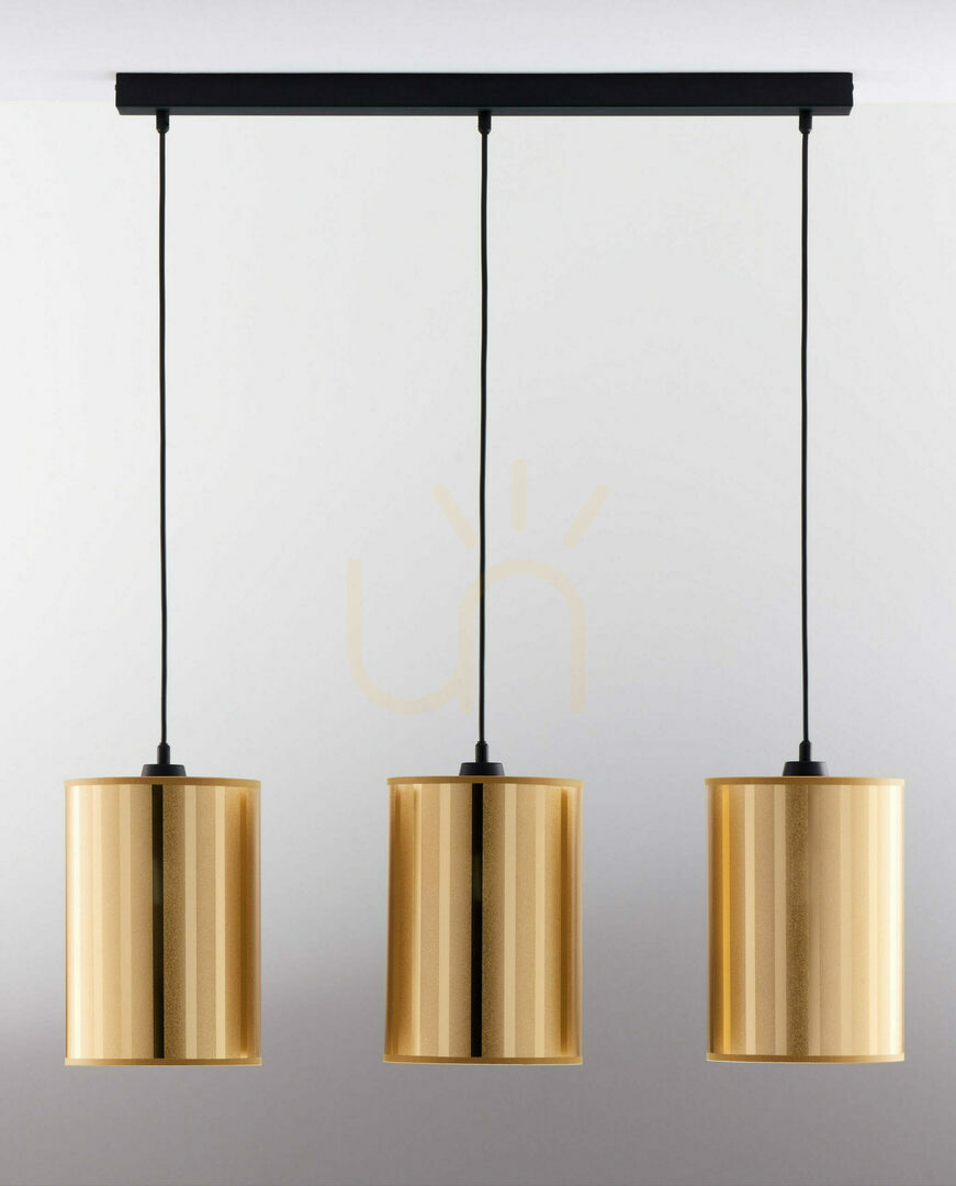 Prüfen CORTINA Pendelleuchte Gold 6xE27/15W CORTINA Pendelleuchte Gold 6xE27/15W