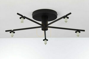 PRATO Deckenleuchte Schwarz 5xG9/14W small 14