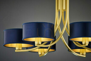 ARTHUR Kronleuchter Gold 6xE27/15W small 7