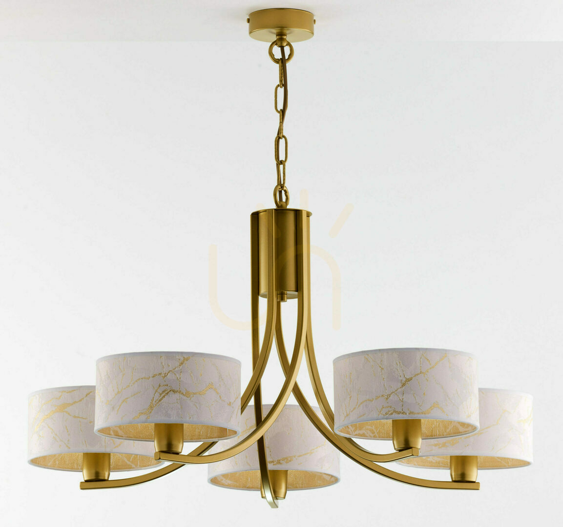 Vorschau ARTHUR Kronleuchter Gold 5xE27/15W ARTHUR Kronleuchter Gold 5xE27/15W