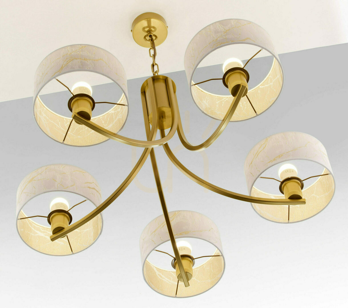 Anzeige ARTHUR Kronleuchter Gold 5xE27/15W ARTHUR Kronleuchter Gold 5xE27/15W
