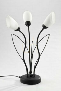 GLORIOSA Schreibtischlampen Schwarz 3xG9/14W small 1