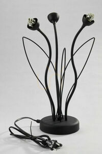 GLORIOSA Schreibtischlampen Schwarz 3xG9/14W small 3