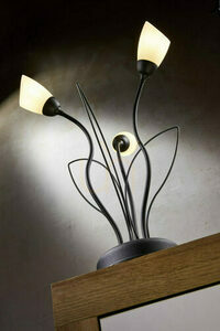 GLORIOSA Schreibtischlampen Schwarz 3xG9/14W small 7