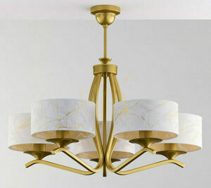Kronleuchter KASZMIR Gold 5xE27/15W 1 Kronleuchter KASZMIR Gold 5xE27/15W small 1