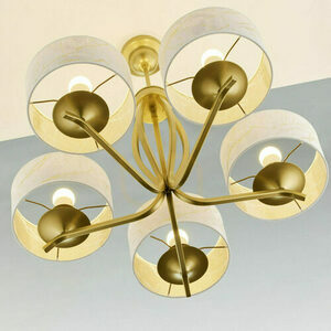 Kronleuchter KASZMIR Gold 5xE27/15W 4 Kronleuchter KASZMIR Gold 5xE27/15W small 4