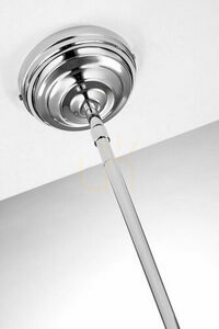PLATINO Pendelleuchte Silber 1xE27/15W small 13