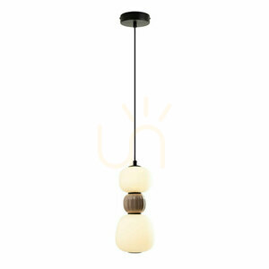 Pendelleuchte Max Light Modern P0628 schwarz 14 cm LED 13W 3000K small 1