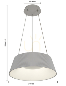 SELLA Pendelleuchte Weiß 6222-0106 Aviano small 3