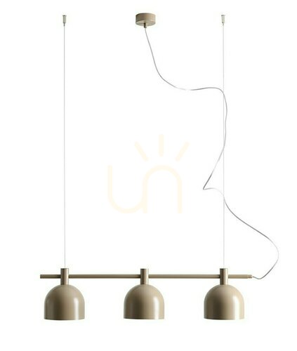 Prüfen Pendelleuchte Aldex Beryl 3-flammig Beige Metall 976E_17