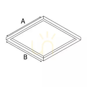 LUNA-MAG Rechteck-Set Magnet-Pendelleuchte schwarz small 1