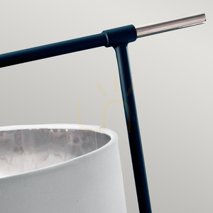 Balance Tischleuchte - 1 Lichtquelle - Schwarz / Poliertes Nickel Elstead small 4