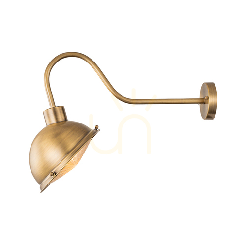 Prüfen Chiswick Wandleuchte - 1 Lichtquelle - Elstead Messing