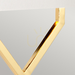 Tischleuchte Cross - 1 Lichtquelle - Poliertes Gold, Schirm Elfenbein Elstead small 2