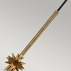 Etoile Medium Pendelleuchte - 1 Lichtquelle - Aged brass / Gold flakes Elstead small 2