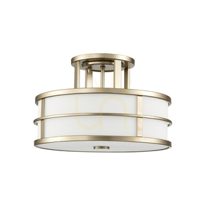 Fusion halbflammig - 3 Lichtquellen - Messing natur Elstead 1 Fusion halbflammig - 3 Lichtquellen - Messing natur Elstead small 1