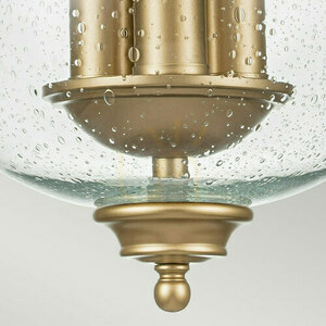 Pickering Lane halbflammig - 3 Lichtquellen - Messing natur Elstead small 3