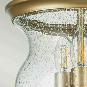 Pickering Lane halbflammig - 3 Lichtquellen - Messing natur Elstead small 4