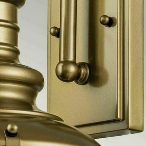 Redding Station kleine Wandlaterne - 1 Lichtquelle - Aged bronze Elstead small 2