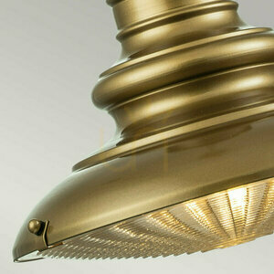Redding Station mittelgroße Pendellaterne - 1 Lichtquelle - Aged bronze Elstead small 3