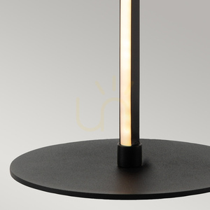 Flamingo LED Tischleuchte - Schwarz Elstead small 3