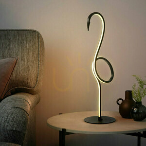 Flamingo LED Tischleuchte - Schwarz Elstead small 4