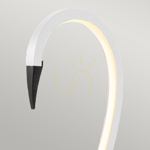 Flamingo LED Tischleuchte - Weiß Elstead small 1