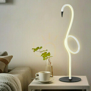 Flamingo LED Tischleuchte - Weiß Elstead small 4
