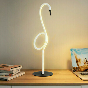 Flamingo LED Tischleuchte - Weiß Elstead small 6