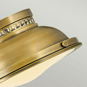 Amelia plafond - 2 Lichtquellen - Altmessing Elstead small 2