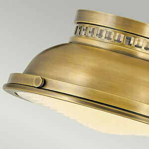Amelia plafond - 2 Lichtquellen - Altmessing Elstead small 3
